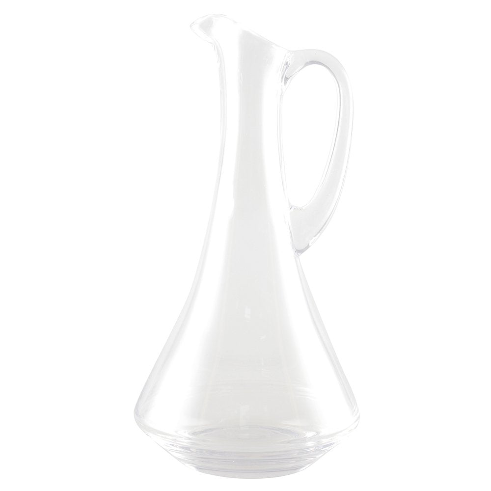 Glass carafe with handle 17x31cm - CozyVibe.eu